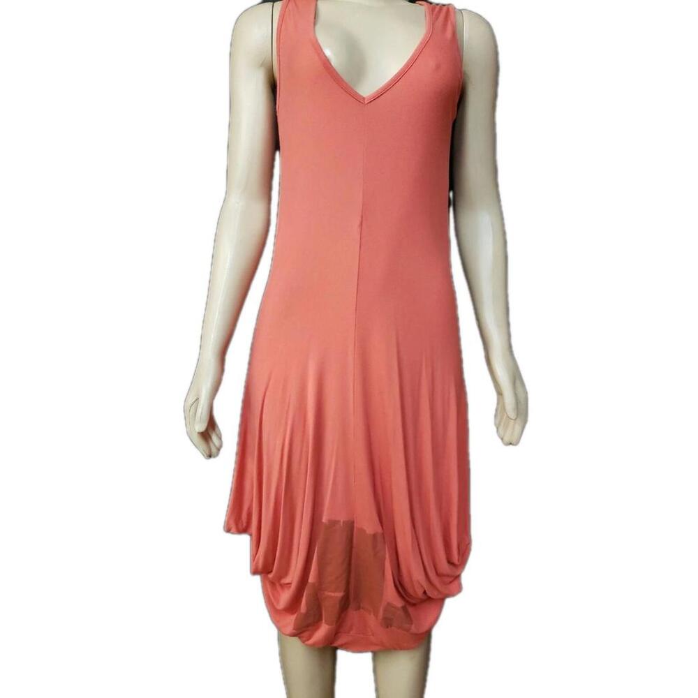 skunkfunk bakar Women's Orange dress Sleeveless Size 4 #CB8